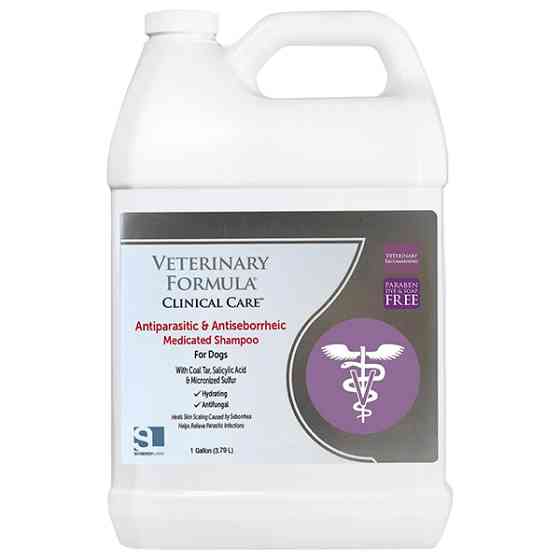 Veterinary Formula CC Antiparasitic & Antiseborrheic Shampoo ВЕТЕРИНАРНА ФОРМУЛА АНТИПАРАЗИТАРНИЙ та АНТИСЕБОРЕЙНИЙ шампунь з дьогтем, сіркою, сал Київ