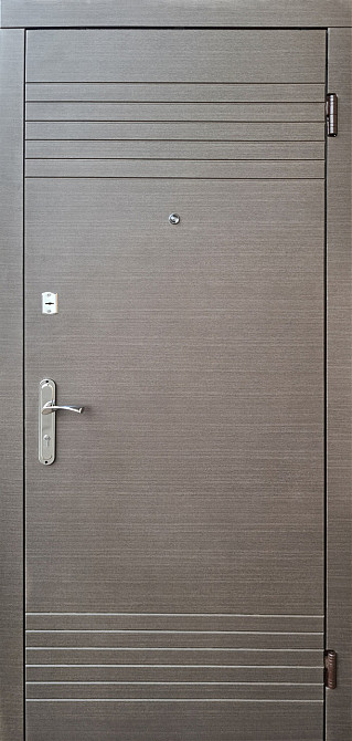 Входные двери Форт-М Эконом Дуэт венге серый горизонт 960 Киев - изображение 1