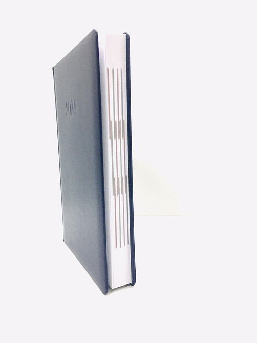 Щоденник А5 ALLEGRA датований 2024 сторінок 352 Темно-синій (21691-24) Чернигов - изображение 2