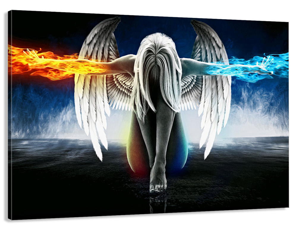 Картина холст в гостиную / спальню  Дівчина стихій     MLP_50 50x100 см Киев - изображение 1