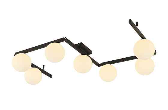 VALESO Люстра стельова регульована VALESO -7 BK чорна Коломия