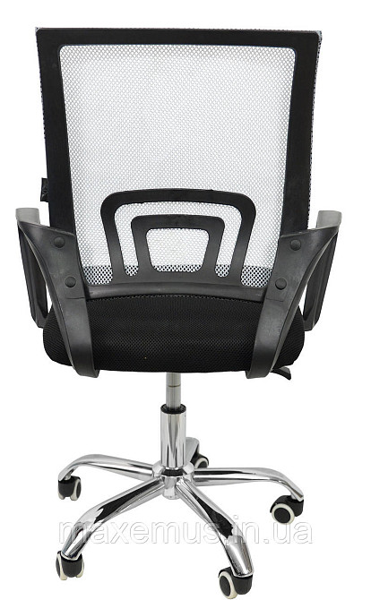 Офисное кресло для работы за компьютером B-619 ортопедическое кресло для дома и офиса синий серый Мостиська - фото 5