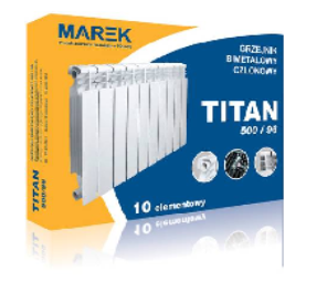 Биметаллический радиатор TITAN 500/96 Киев - изображение 1