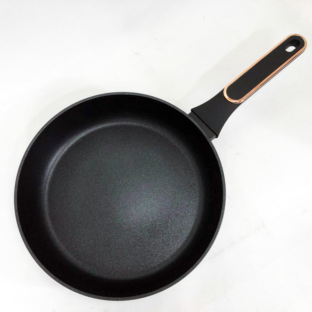 Легка сковорода для домашньої кухні, Антипригарна сковорода без олії з алюмінієвим корпусом VB-45 Львів - фото 1