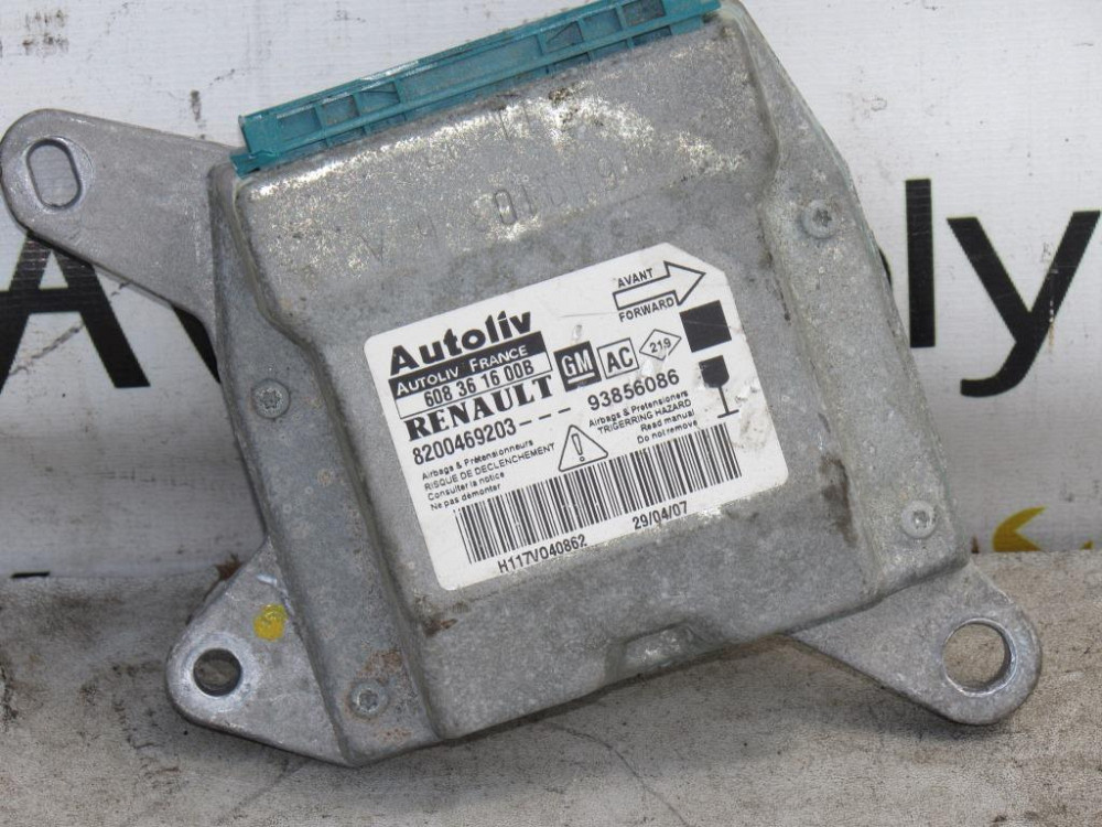 Блок керування AirBag Nissan Primastar 2001-2013 (8200469203) Ковель - изображение 1