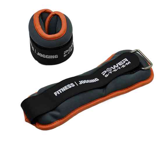 Обважнювачі-манжети для ніг та рук Power System PS-4073 Ankle Weights (2шт.*2 kg) (пара) Кам'янське