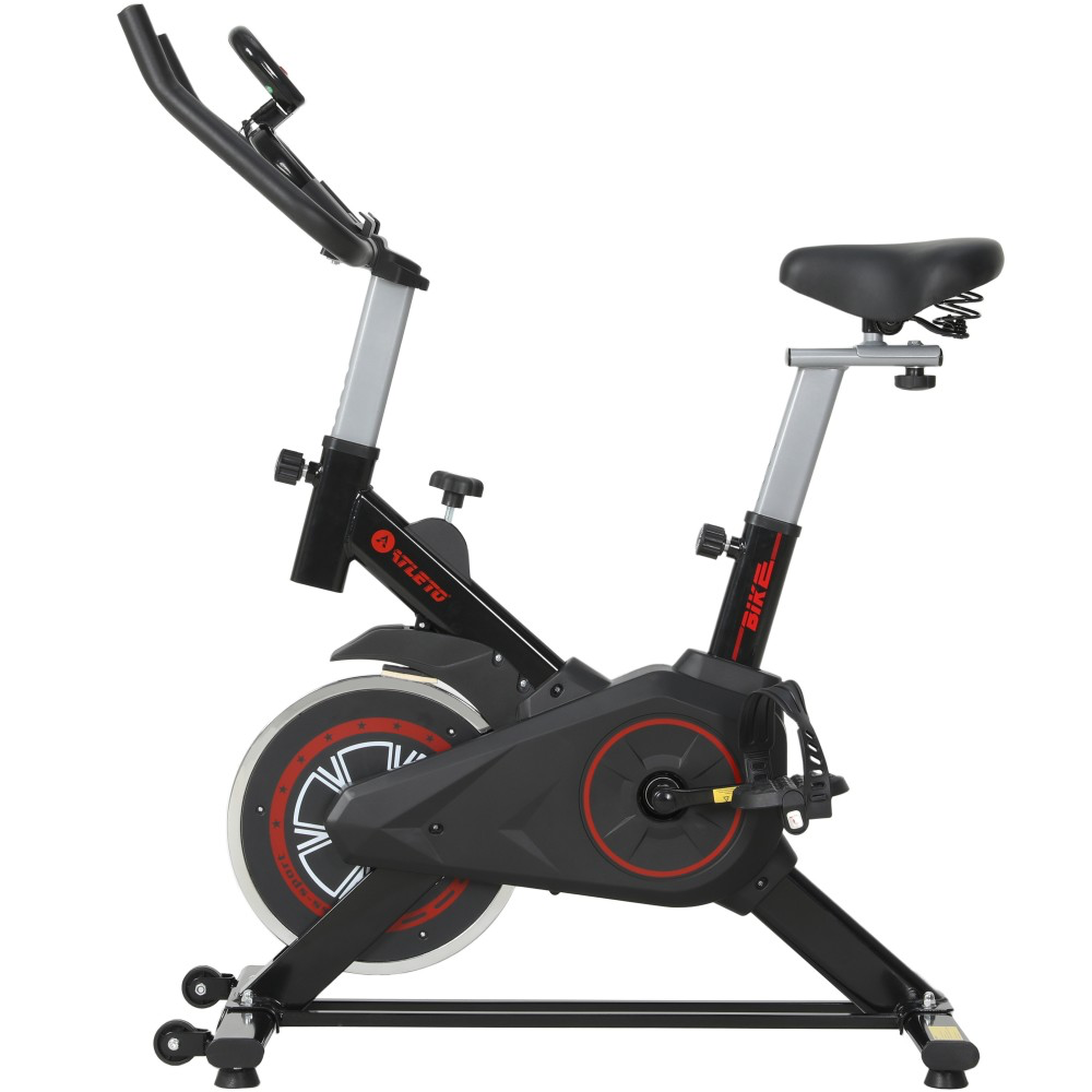 Спинбайк велотренажер Atleto ES-7622K механический кардиотренажер для дома Киев - изображение 9