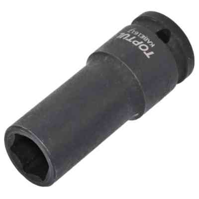 Головка торцевая Toptul ударная длинная 1/2" 17мм (KABE1617) Винница