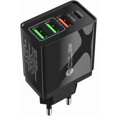 Зарядное устройство XoKo QC-470 (APD-36W01) (QC-470-BK) Винница