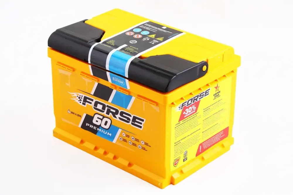Аккумулят. батарея  60 Ач Евро Forse Premium (гарантия 24 месяца) Винница - изображение 1