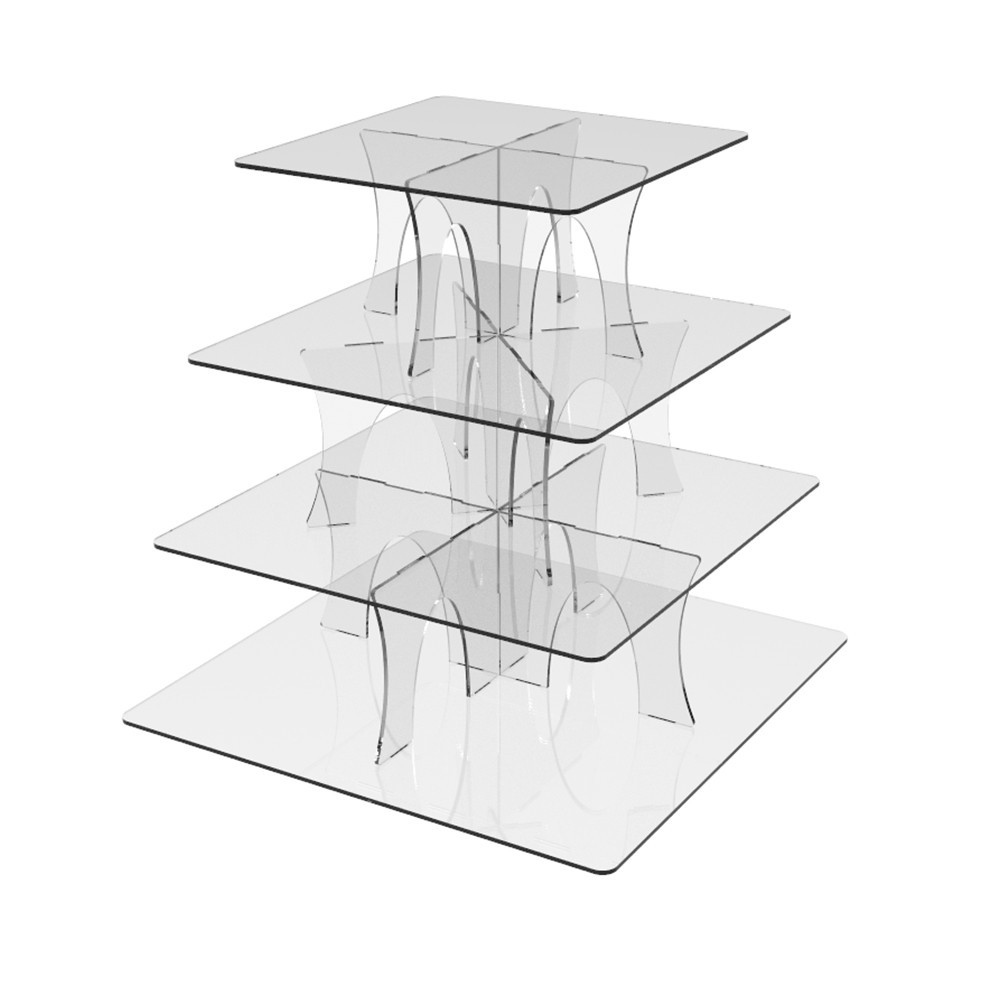 Подставка EKOSTAR под торты и для кенди бара на 4 яруса Киев - изображение 1