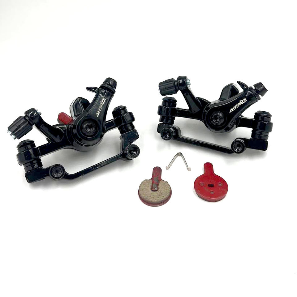 Набор для задних тормозов велосипеда тормозной диск 160 мм и суппорт с колодками Бровары - изображение 7