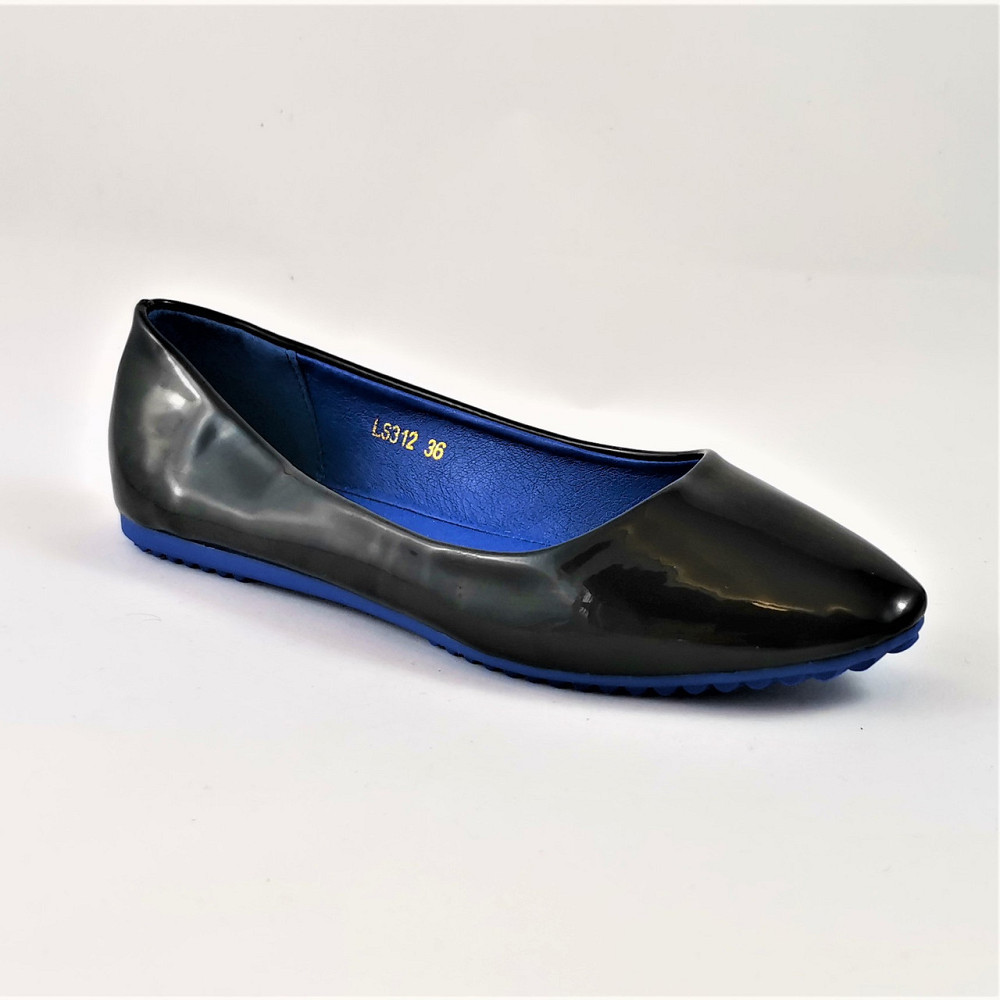 . Жіночі Балетки Чорні Мокасини Туфлі (розміри: 36) - 312 Дніпро - фото 4