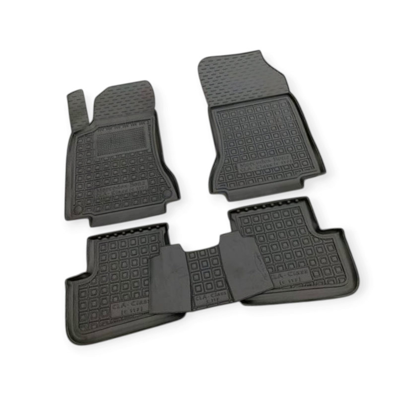 Килимки Мерседес cla coupe (c117) 2014-> борт 2,5см, з перемичкою салону Мукачево - фото 1