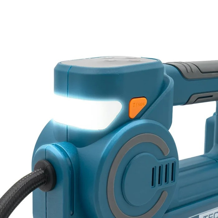 Компресор автомобільний акумуляторний PROFI-TEC PTI1035 20 В, 10,3 бар, 35 л/хв, без АКБ і ЗП Київ - фото 8