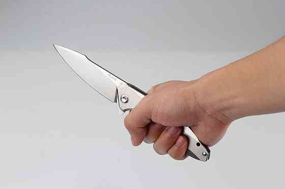 Ніж складаний туристичний Ruike P128-SF, (9.3 см) 14C28N / 3cr14n сірий Київ