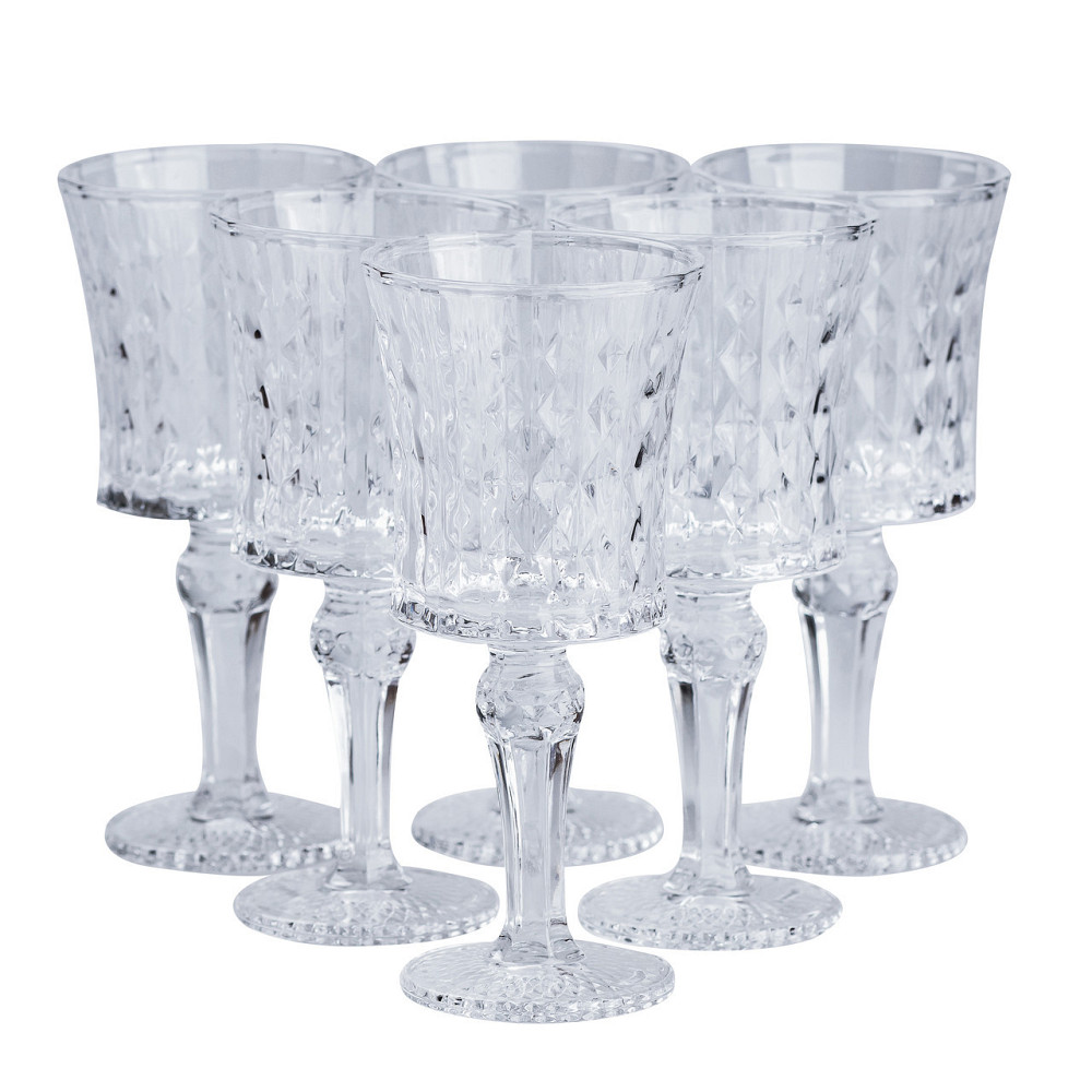 Набір келихів для вина 6 штук по 150 мл HP4159 Київ - фото 1