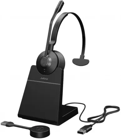 Навушники Jabra  z mikrofonem Engage 55 SE USB-A UC Mono Charging Stand DECT - 9653-415-111 (9653415111) Київ