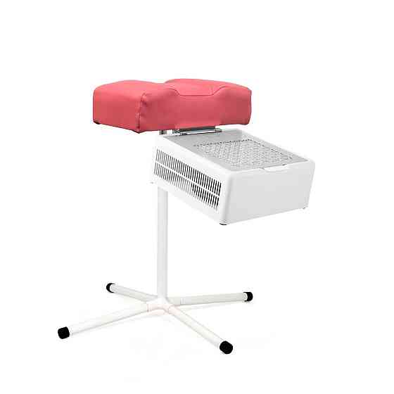 Педикюрная подставка для настольных вытяжек Teri с розовым верхом Киев