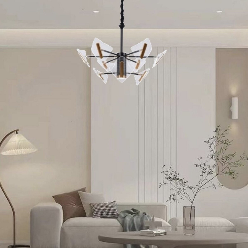 SIRIUS Люстра світлодіодна акрилова Sirius N 3718-6+3 (80W) Коломыя - изображение 2