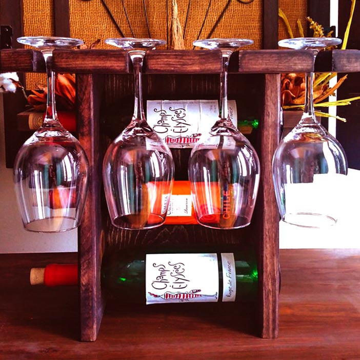 Настільна винна полиця "Пенсакола" савоярді Миколаїв - фото 1