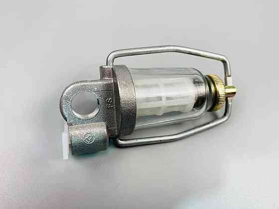 Фільтр універсальний багаторазовий скляна колба кріплення М14х1.5 мідна сітка нержавіюча сталь Мукачево