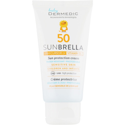 Средство от загара Dermedic Sunbrella Baby Cream SPF50 Солнцезащитный крем для детей 50 г (5901643172053) Винница - изображение 2
