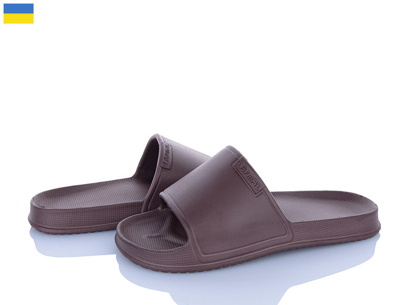 Женские шлепанцы ТМ пенка ЭВА коричневый 37 Одесса - изображение 4