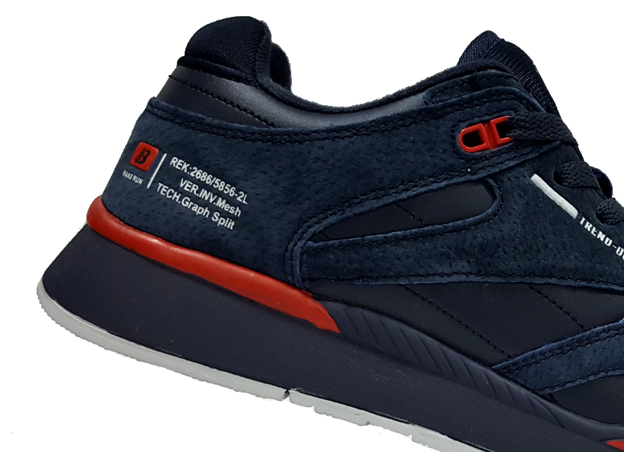 Мужские  кожаные демисезонные кроссовки BaaS,производство Польши Киев - изображение 10