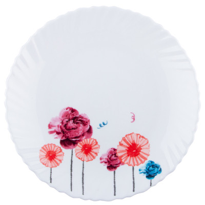 Тарілка Vittora "Акварельні квіти" Wave Dessert 19 см (V-190AF) Вінниця - фото 1