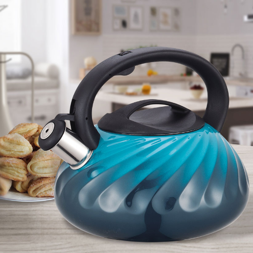 Чайник 3л металевий блакитний MR-1321-Blue Maestro Житомир