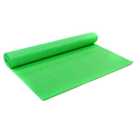 Коврик для фитнеса, йоги Yoga Mat (рр. 173см*61см*4мм) Вишнёвое