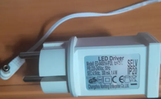 Блок живлення адаптер Ac/Dc Led Driver model Ed-045014-Ip20 4.5 V Львів