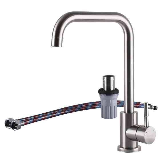 Змішувач для кухні EcoMIX ALPEN AISI-203L Луцк