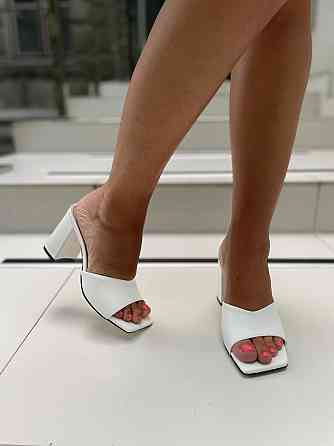 ARLEN Шльопанці жіночі ARLEN Ш-Амина білі (літо, шкіра натуральна) (4876) 37 Коломия