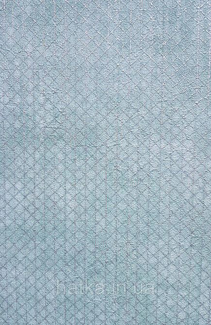 Шпалери вінілові на флізеліні AS creation The Bos 0.53х10 геометрія смужки квадрати сріблясті на салатовому Київ - фото 1