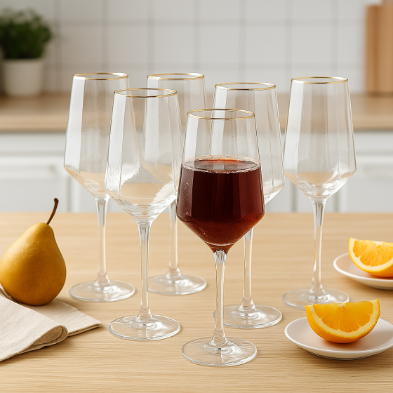 Келих для вина "Crystal" набір 6 шт Київ