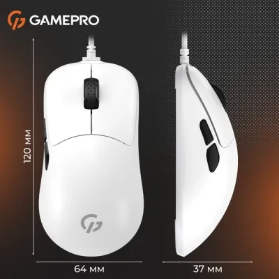Мишка GamePro GM690W USB White (GM690W) Вінниця - фото 2
