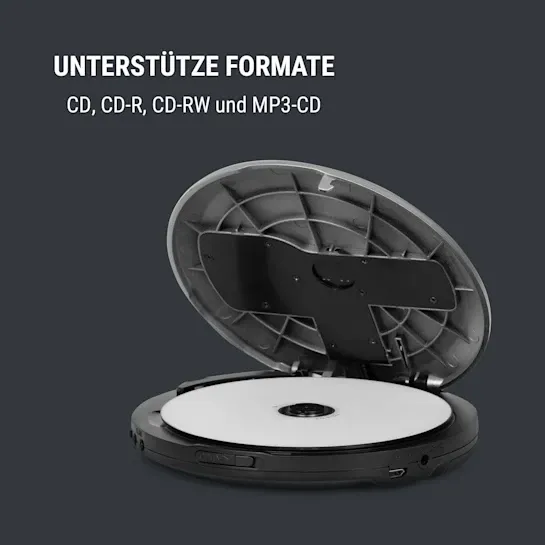 Портативный CD плеер OneConcept CDC 100 Discman MP3-CD ЖК-дисплей Германия Днепр