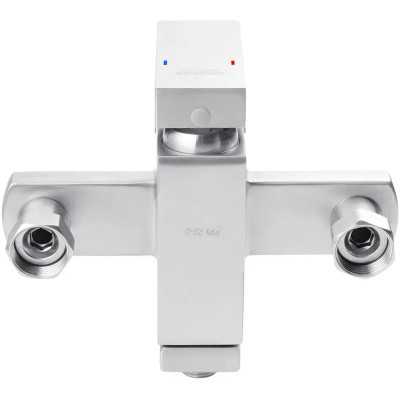 Душовий гарнітур Kroner Edelstahl Kubus-ESG010 + змішувач Edelstahl Kubus-ESG060 + штанга для душу Edelstahl Kubus-ESG23 (CVS30151) Вінниця - фото 3