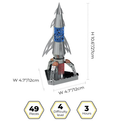 Конструктор Metal Time коллекционная модель Ad Astra (MT050) Винница - изображение 4
