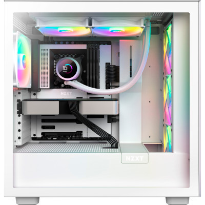 Система жидкостного охлаждения NZXT Kraken RGB 280mm w/Display, (RL-KR280-W1) Винница - изображение 6