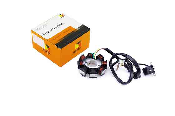 Статор генератора скутер 4 Т Китай 50 (6+2 котушок, 5 контактів) Мукачево