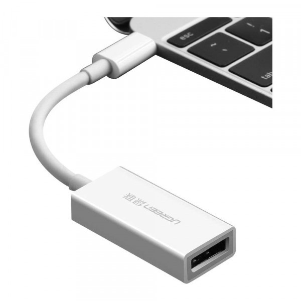 Перехідник USB-C to DisplayPort Adapter MM130 UGREEN Білий (40372) Киев - изображение 6