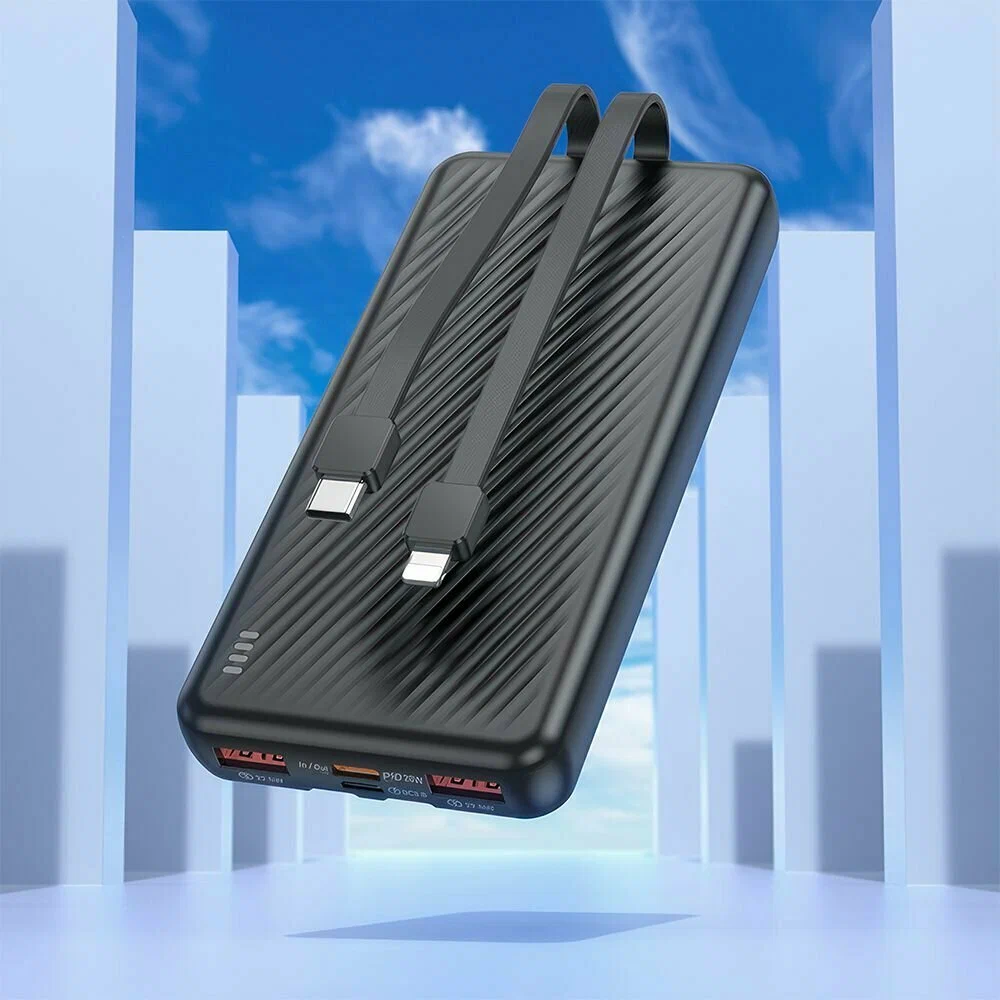 Павербанк 10000 mAh BOROFONE BJ57 Graceful PD20W QC22.5W з швидка зарядка цифровий дисплей power bank повербанк Одеса - фото 5
