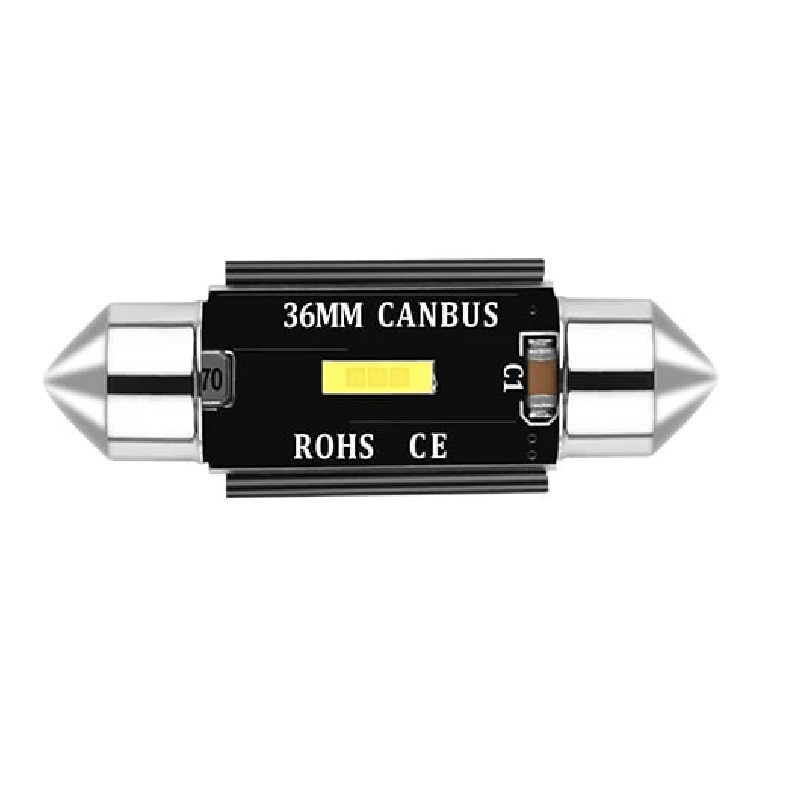 Світлодіодна лампа StarLight T11 1 SMD 1860 Canbus Festoon SV8.5 (C5W/C10W) WHITE 36mm 12/24V Харків - фото 1