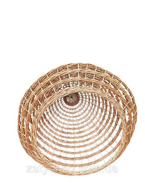 Плетеная люстра из лозы высокая Киев - изображение 4