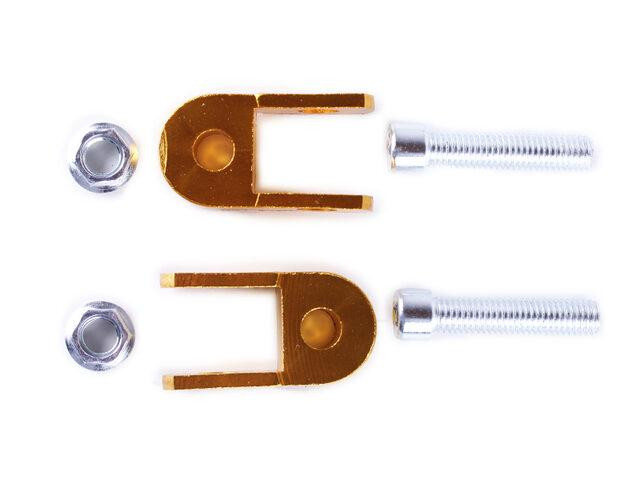 Подовжувач заднього амортизатора, к-т 2 шт.: 25 мм, золотий Мукачево - фото 2