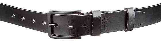 Мужской кожаный ремень classic Vintage 20222 Черный Киев