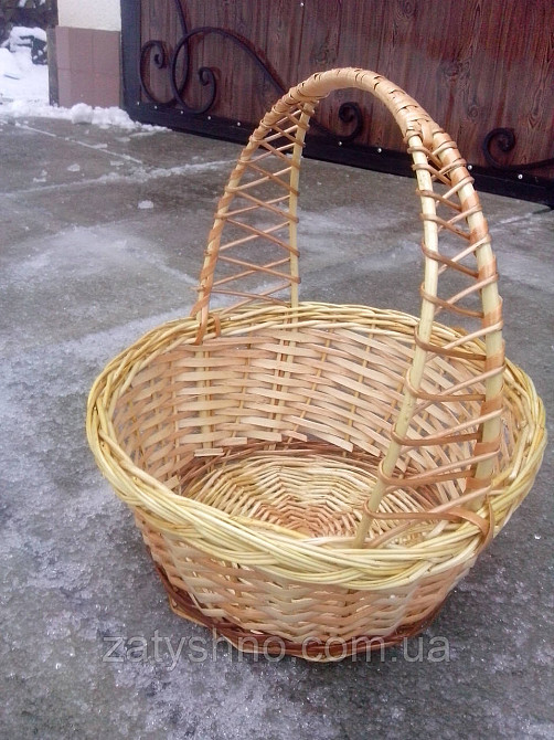 Корзины плетеные на подарки оптом Киев - изображение 3